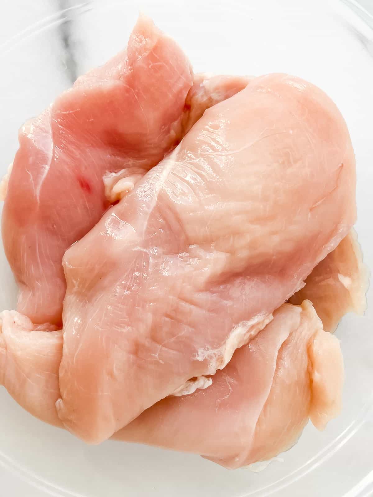 raw chicken in a bowl
