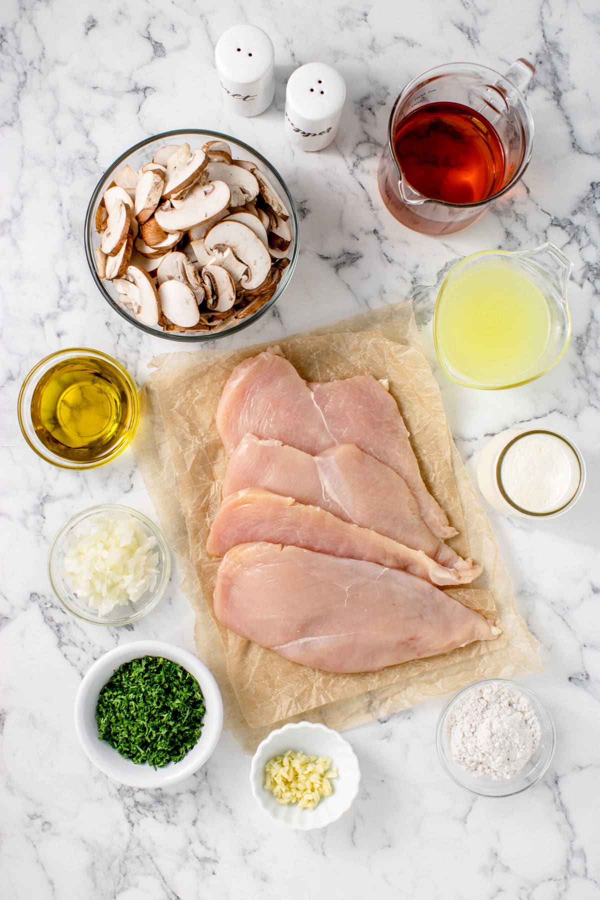 ingredients for chicken breast recipe